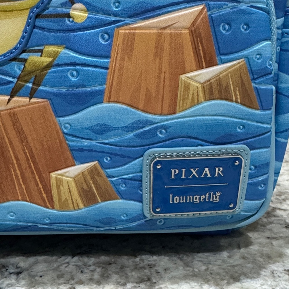 Disney Pixar Loungefly Finding Nemo Talking Seagulls Mine Mine Mine Backpack NWT - Picture 6 of 10